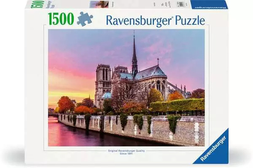 Puzzle 1500 pieces - Pittoresque Notre-Dame