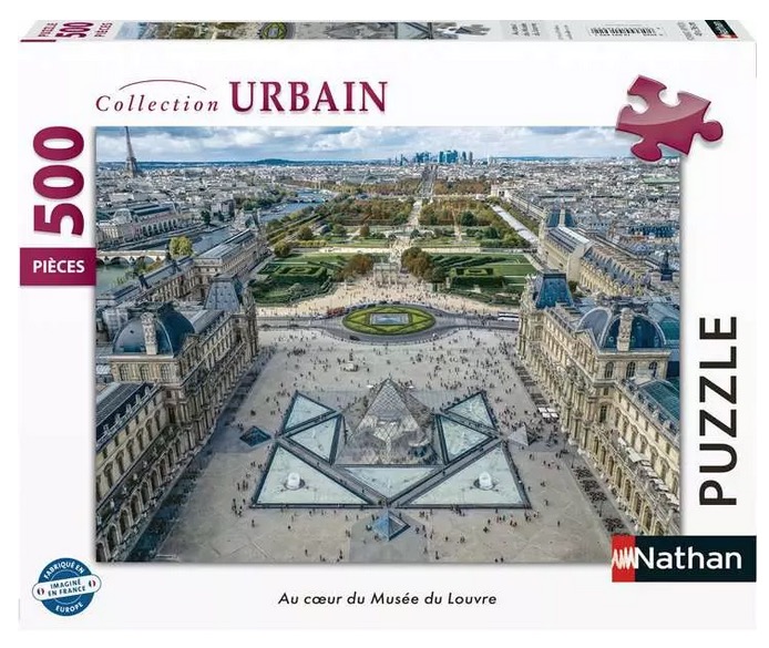 Puzzle 500 pieces - Au cœur du Musee du Louvre