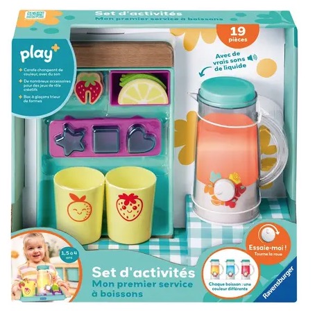 Play+ Set D activites : Mon Premier Service A Boissons