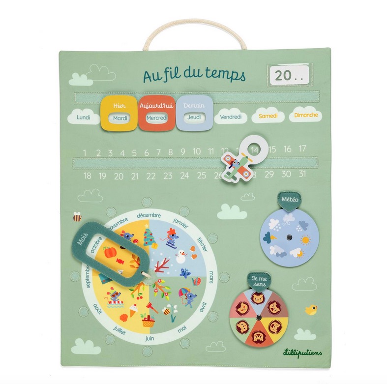 Calendrier Au fil du temps