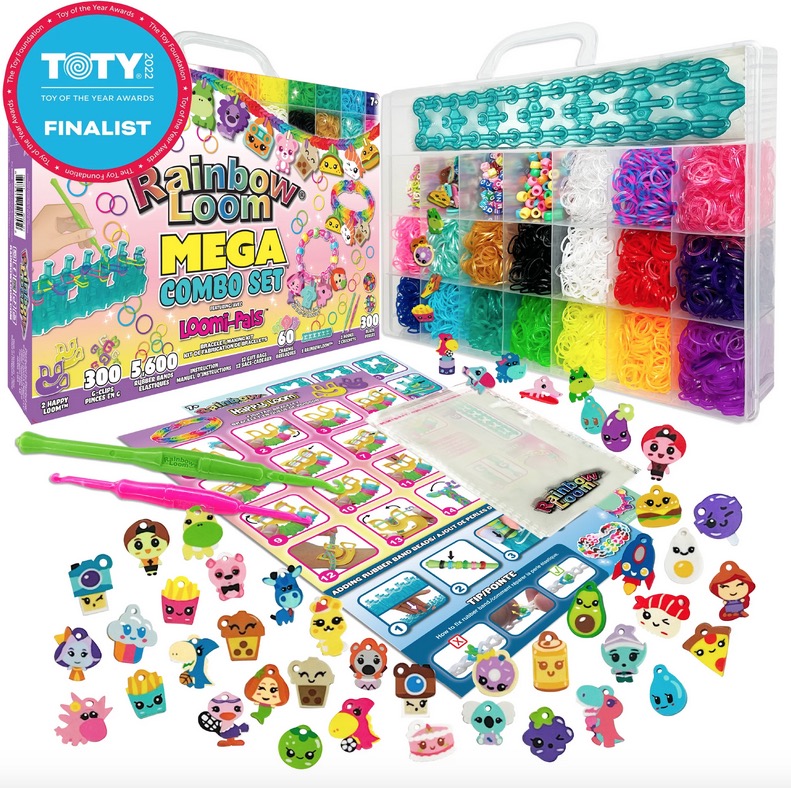 Rainbow loom Loomi Pals Mega combo