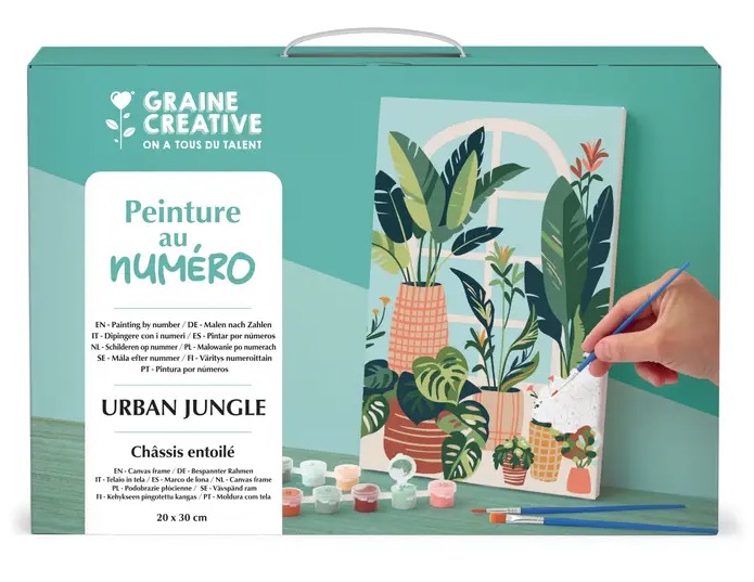 Peinture au numero - Urban jungle