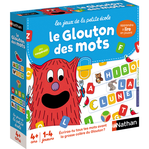 Jeu educatif Le Glouton des mots 