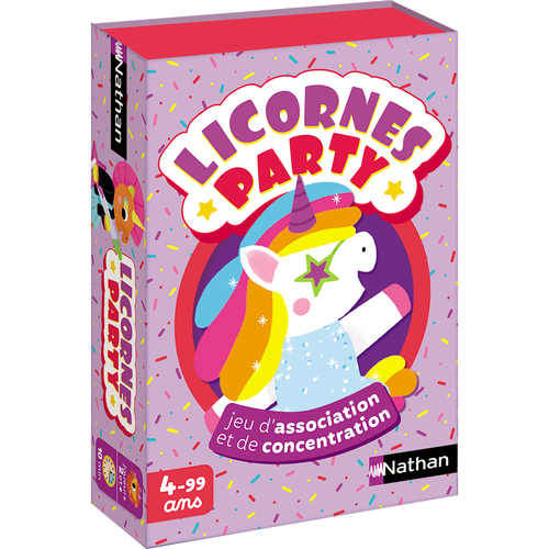 Jeu de cartes Licornes Party