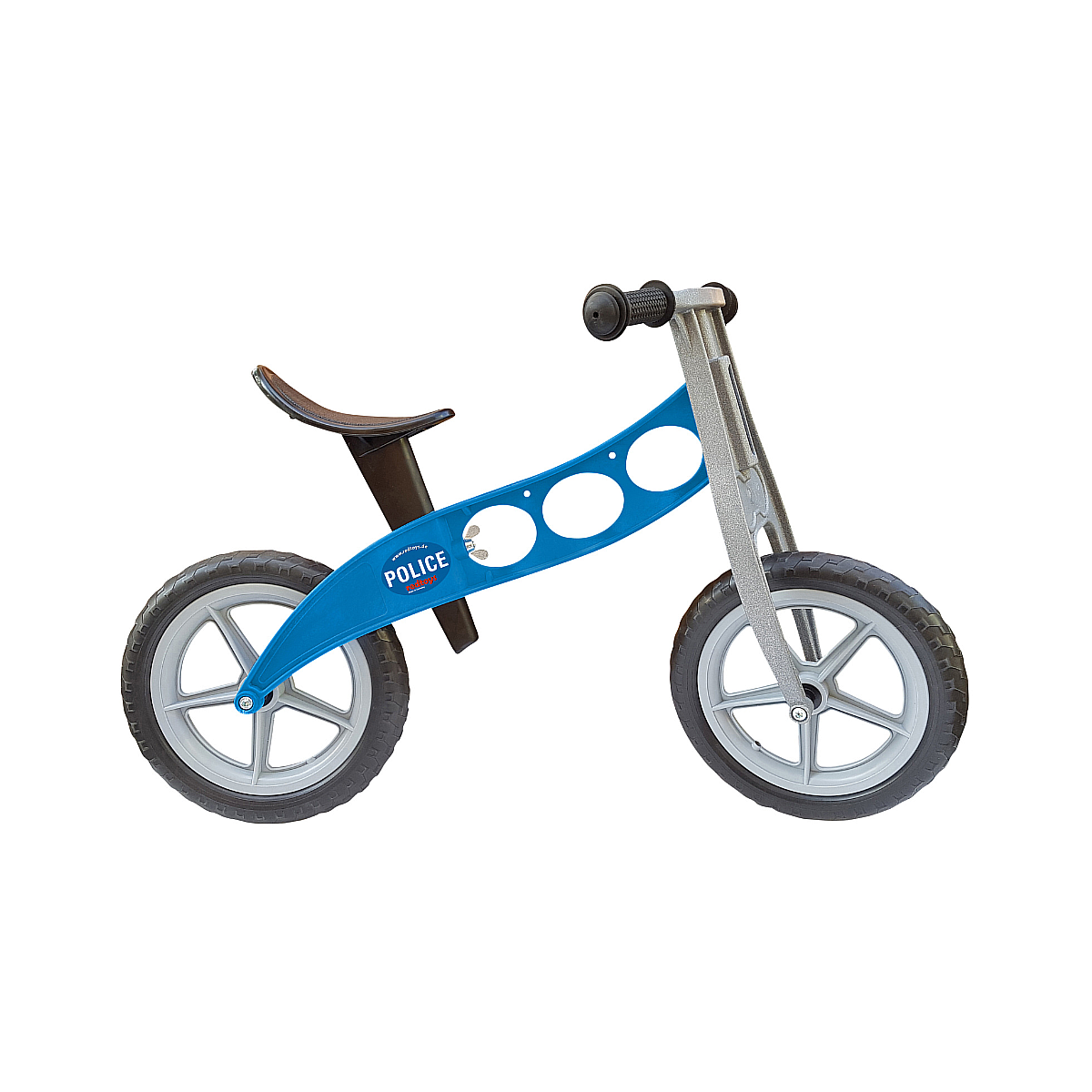 Draisienne pour creche et maternelle Redtoys Cruiser bleu police - spéciale PS/MS