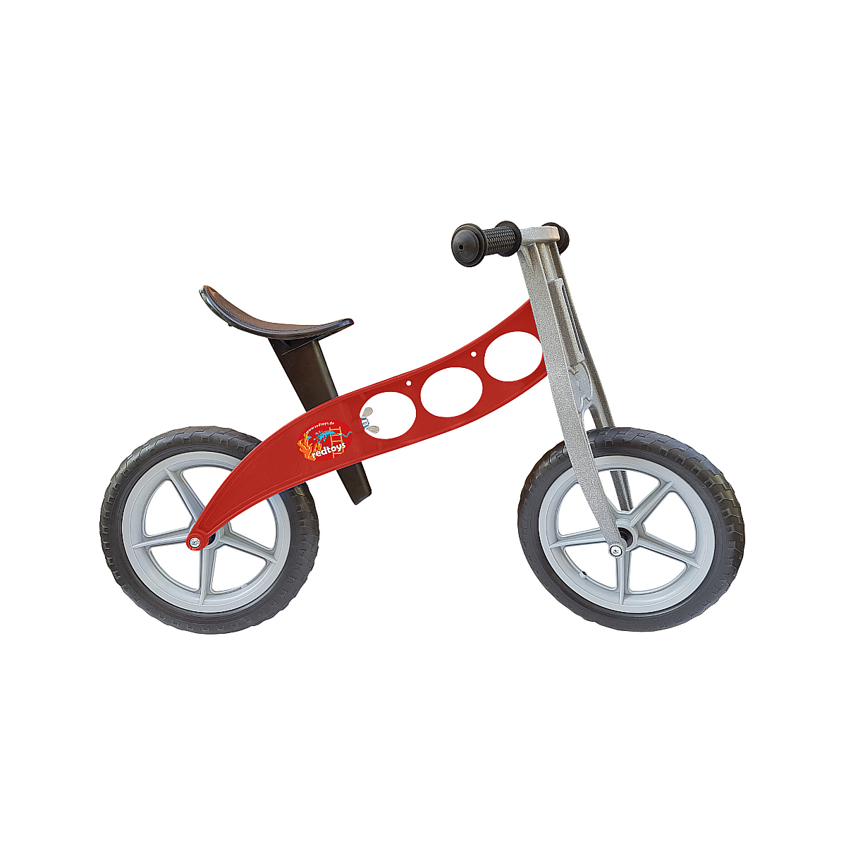 Draisienne pour creche et maternelle Redtoys Cruiser rouge pompier- spéciale PS/MS