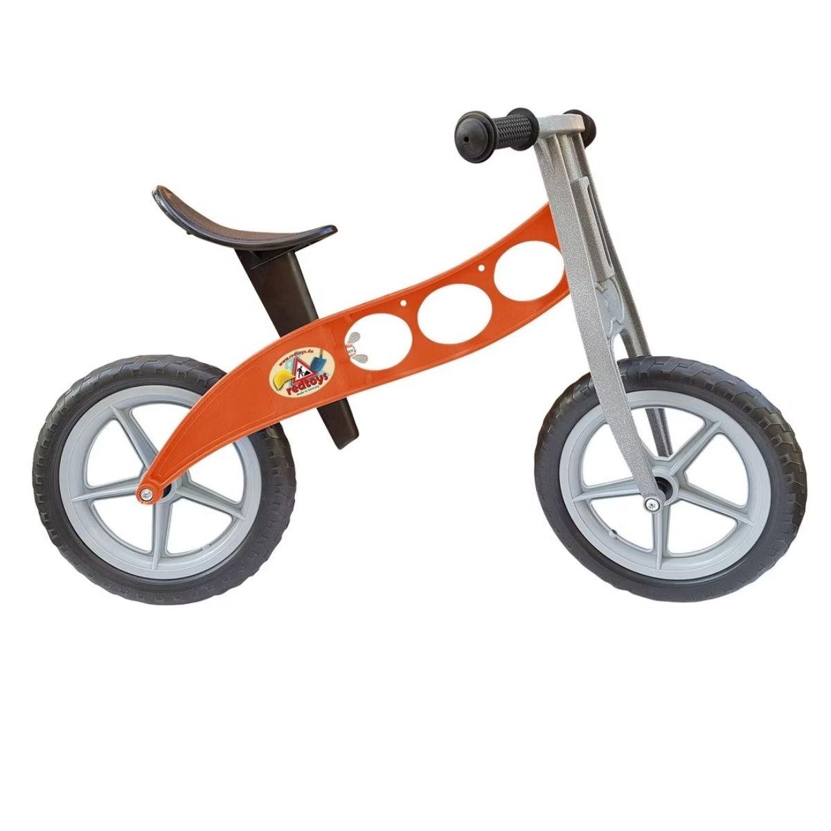 Draisienne pour creche et maternelle Redtoys Cruiser orange ouvrier - spéciale PS/MS