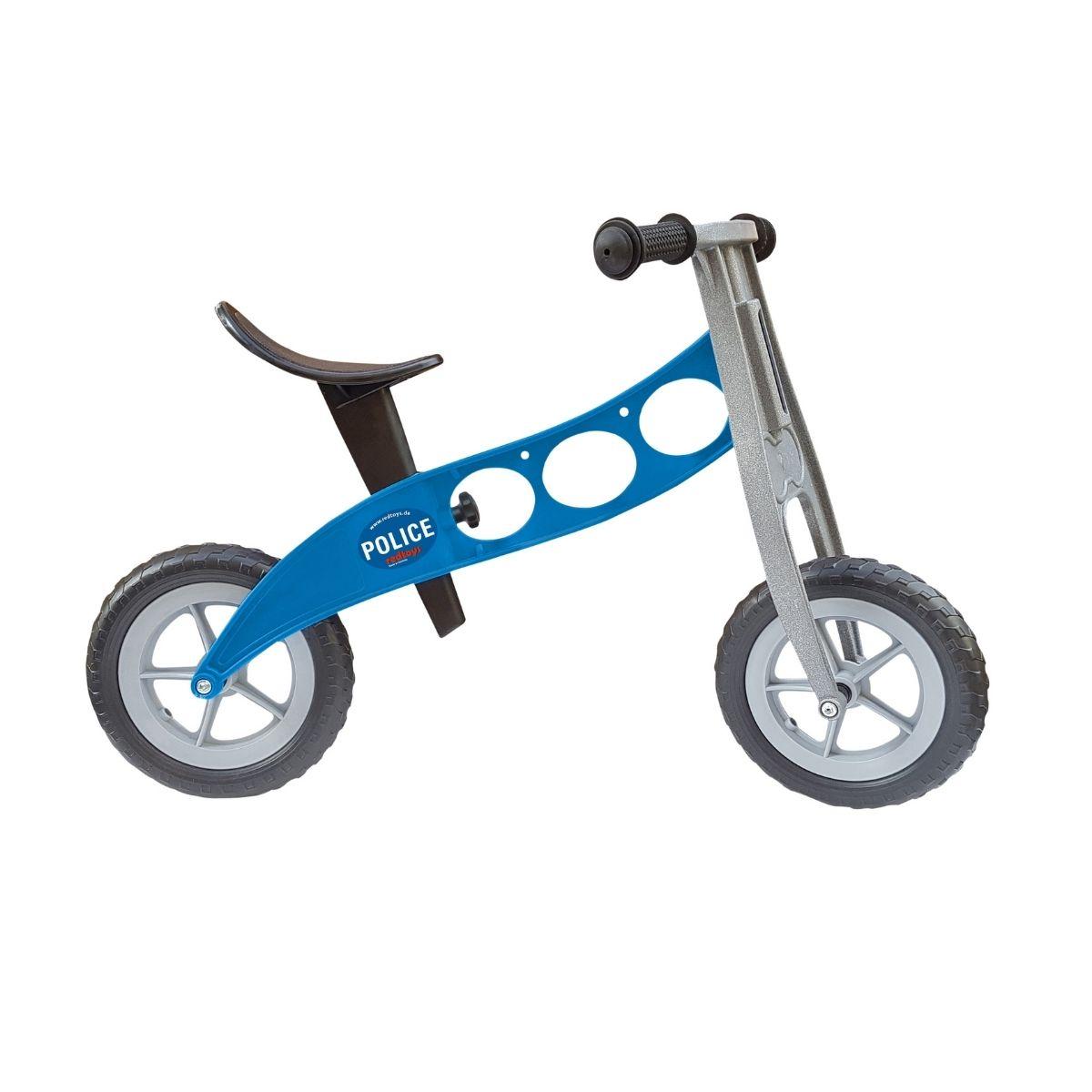 Draisienne pour creche et maternelle  Redtoys Mini Cruiser bleu police
