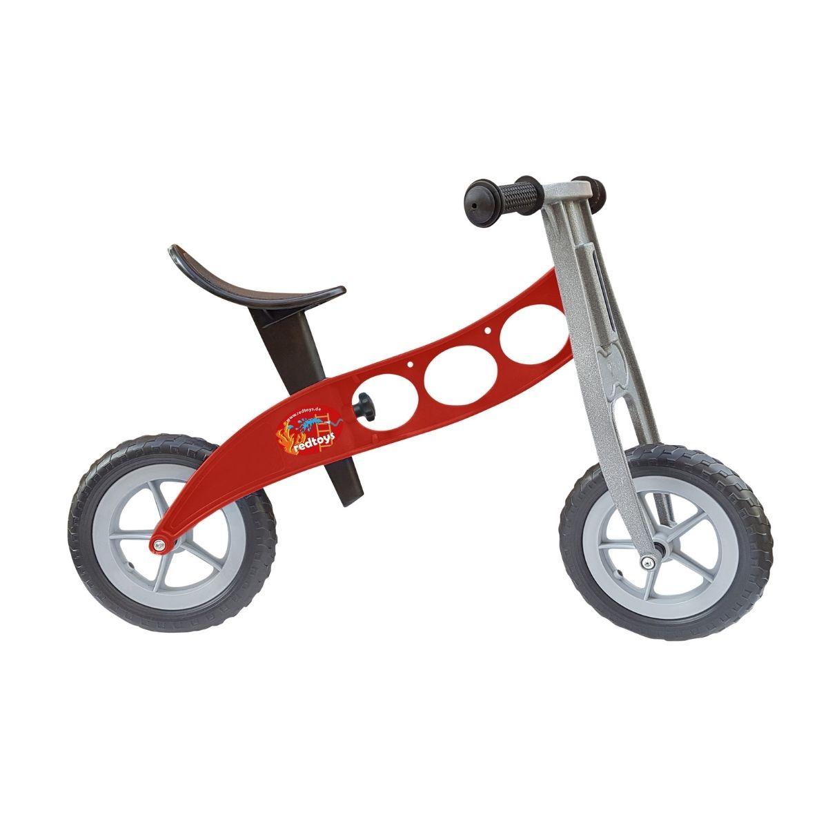 Draisienne pour creche et maternelle Redtoys Mini Cruiser rouge pompier