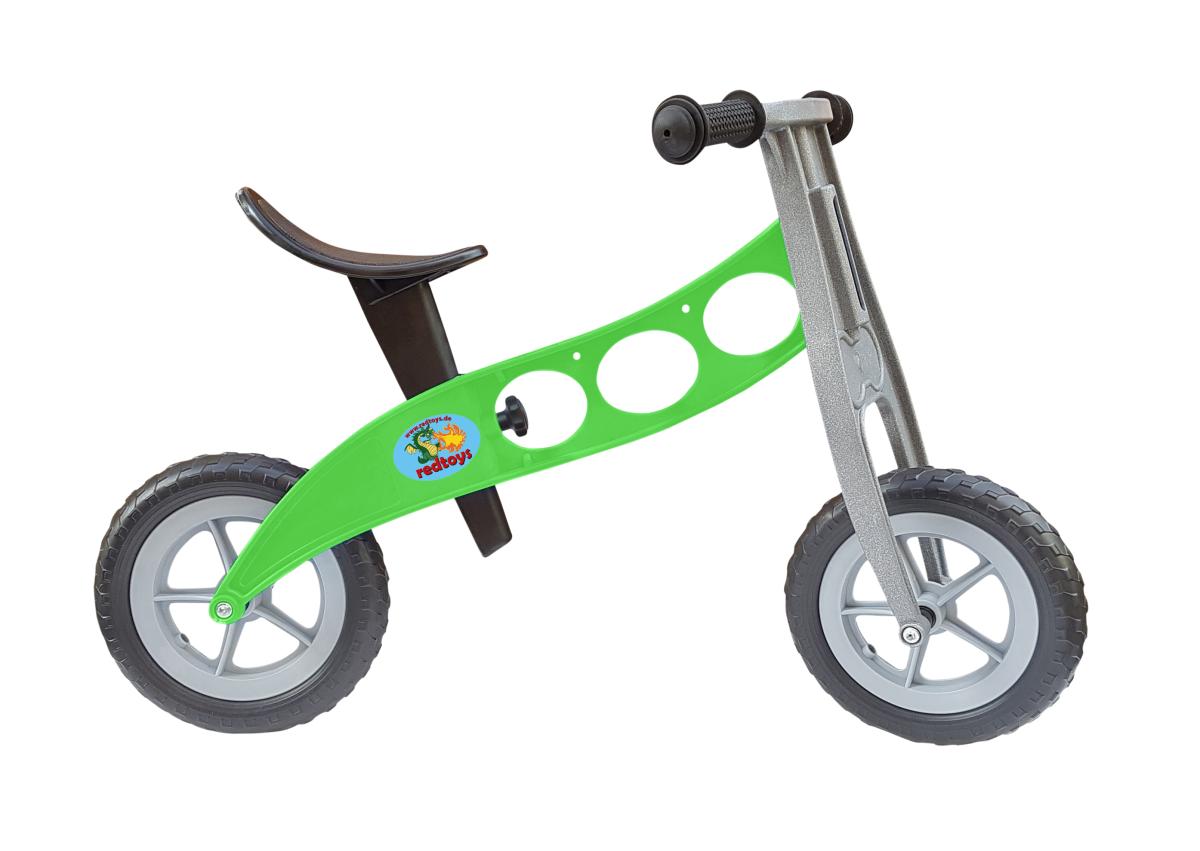 Draisienne pour creche et maternelle Redtoys Mini Cruiser vert dragon