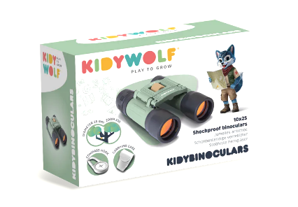 Kidybinoculars - Jumelles 10x25 vert
