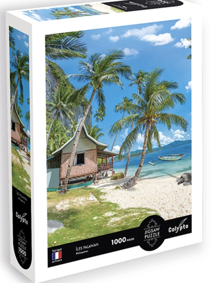 Puzzle 1000 pieces - Iles palawan Philippines - Calypto - Sentosphere