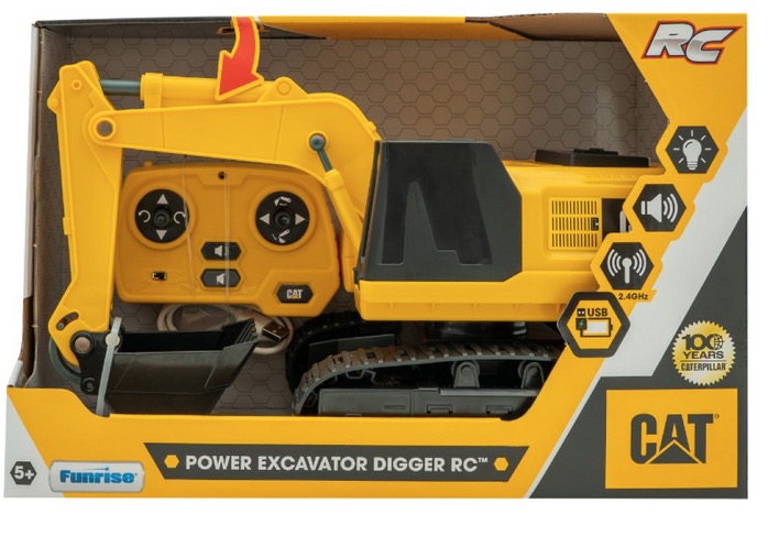 CAT Camion Excavatrice Radio commande - 38CM