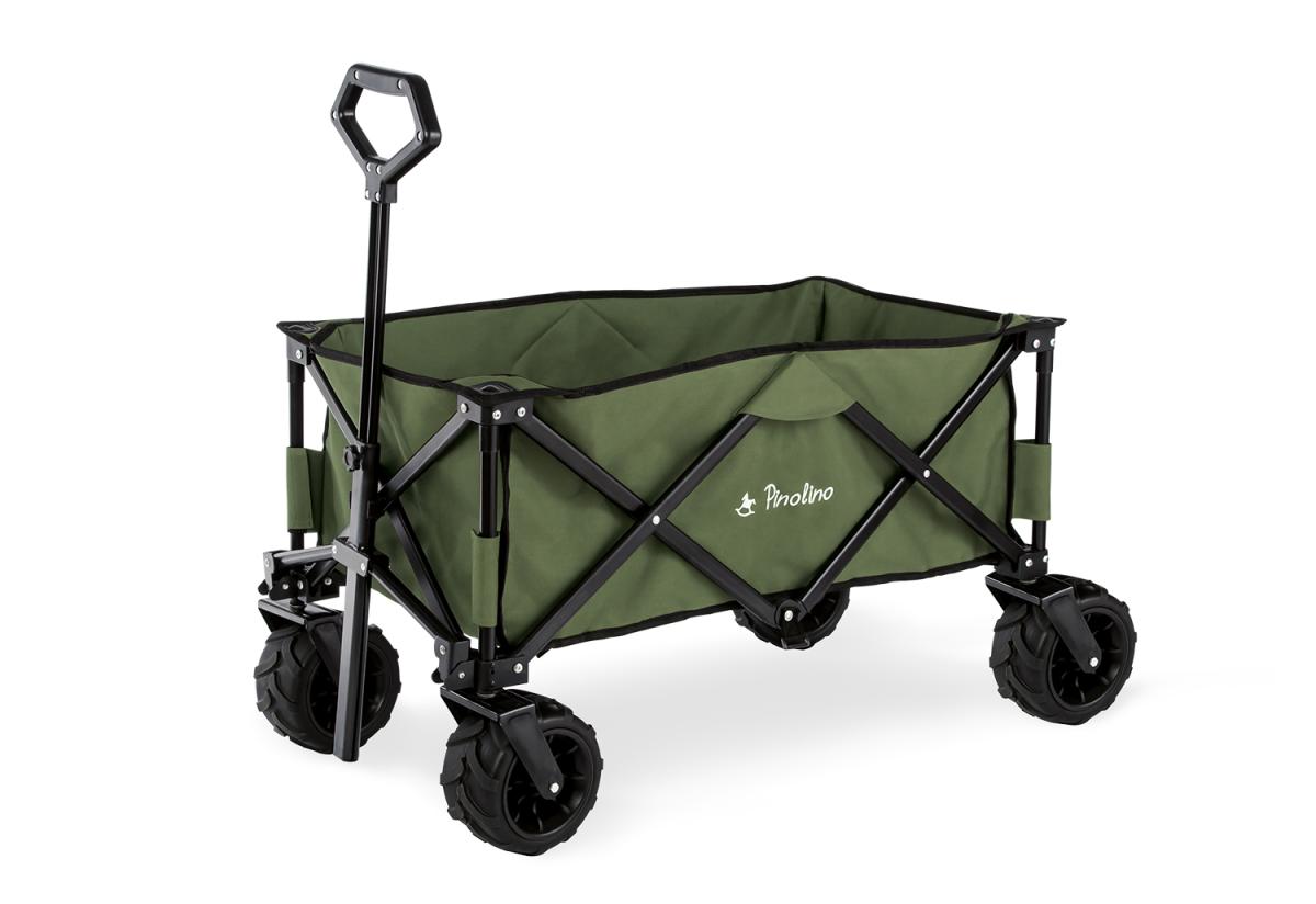 Chariot pliable Porti Traveler vert