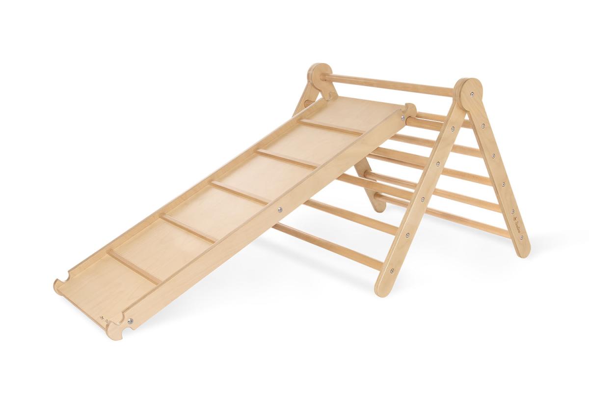 Ensemble d'escalade Kari avec triangle et planche 2 parties