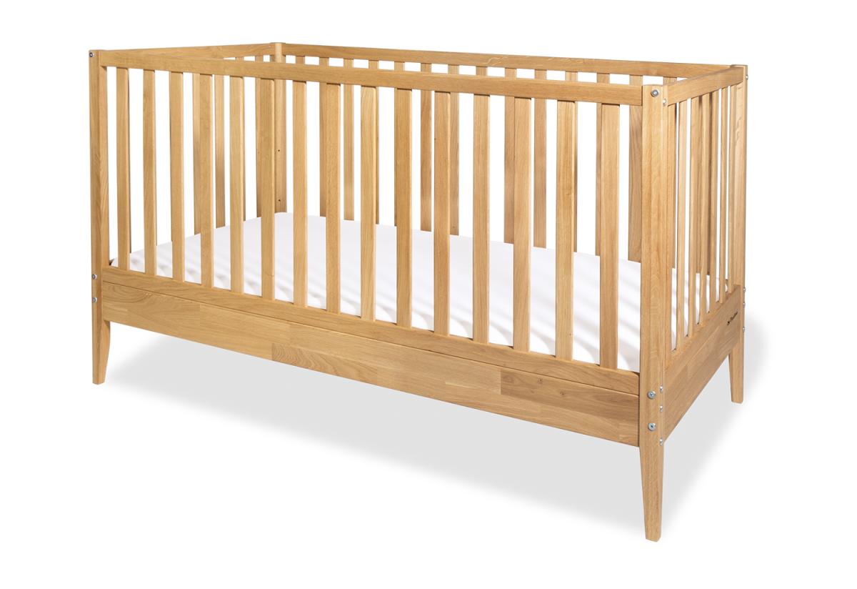 Lit bébé Alva en bois laqué