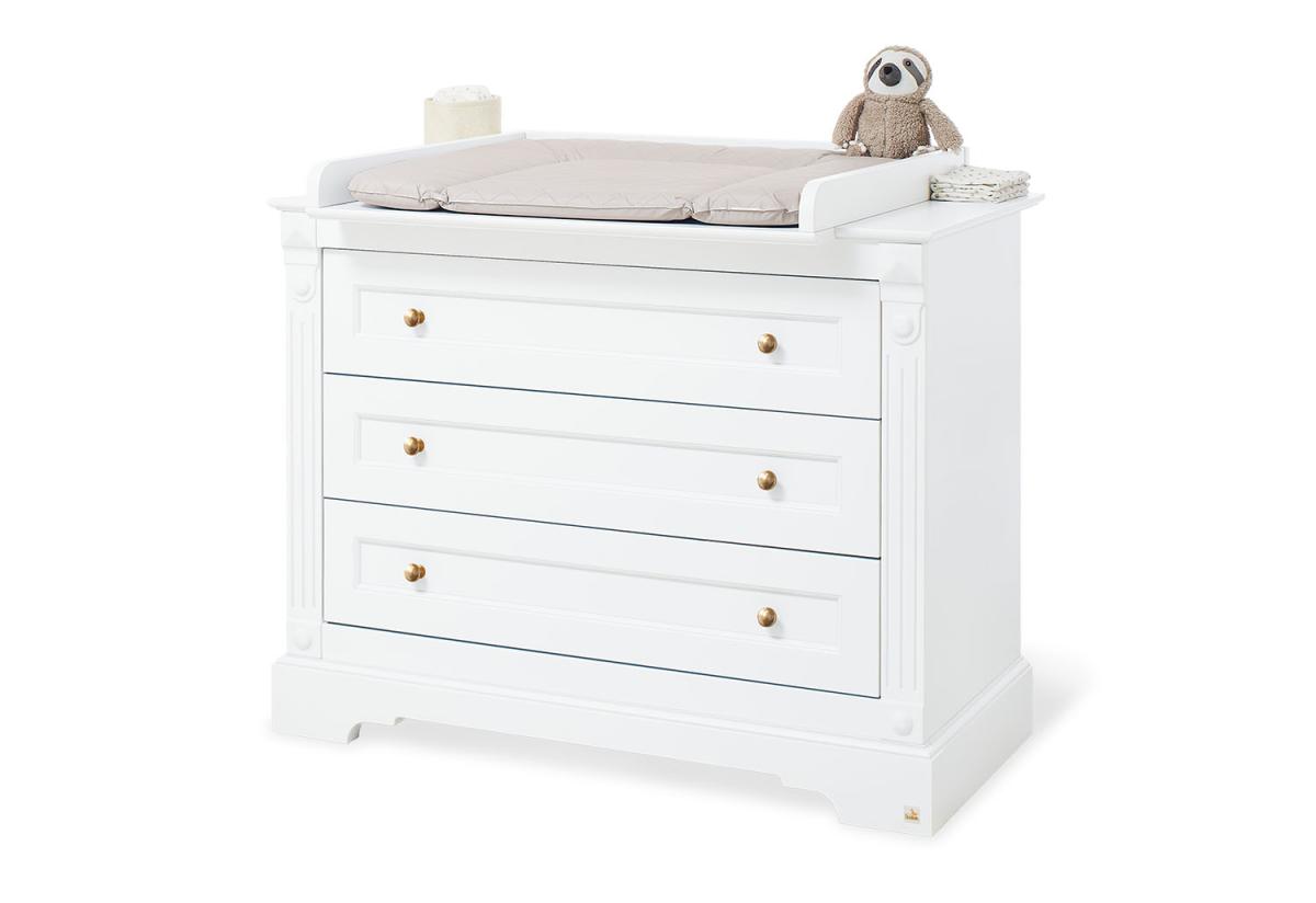 Meuble à langer Emilia Gold large - Édition limitée