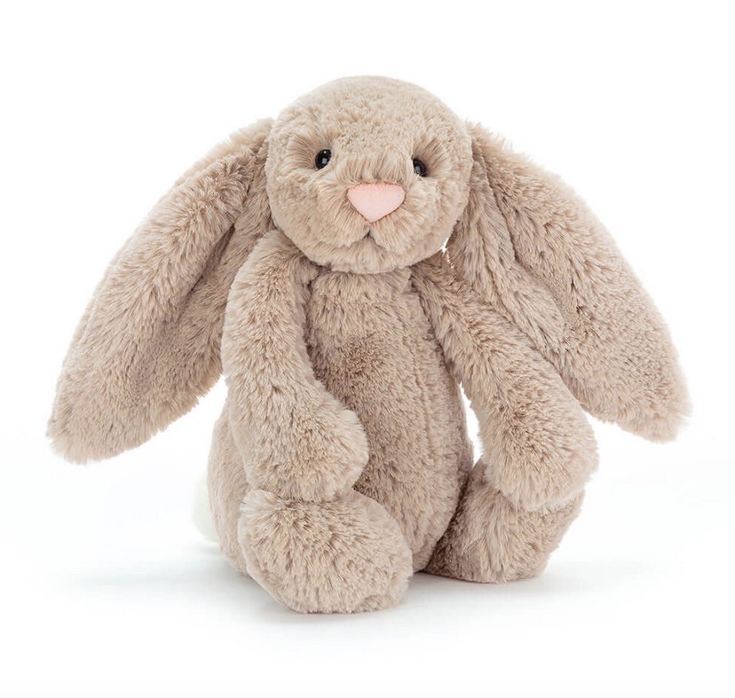 Peluche Bashful Beige Bunny Original Medium