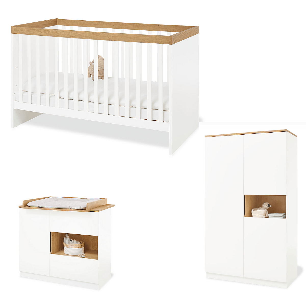 Chambre d'enfant Linje large 3 pièces