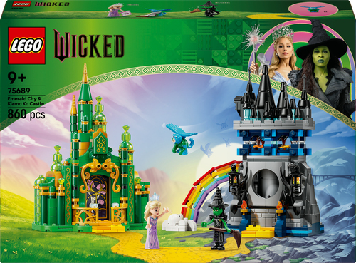 75689 Emerald City et le chateau de Kiamo Ko