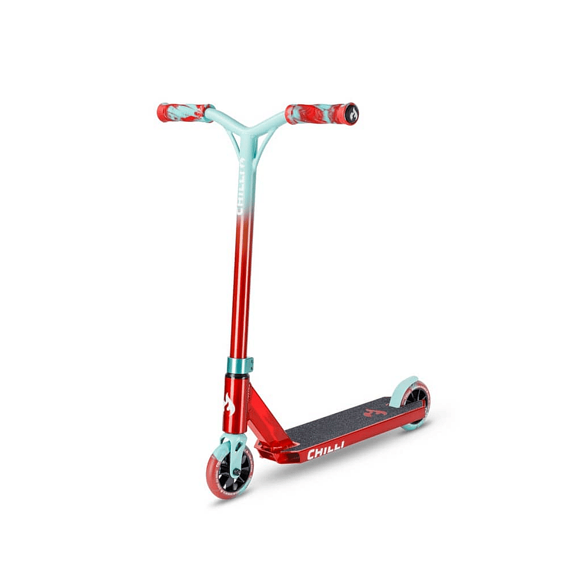 Chilli Pro Scooter Jumpstart - M - rouge turquoise
