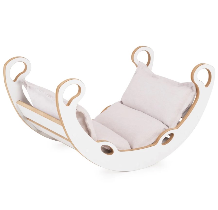 Transat 2-en-1 XS Mini Rocker beige
