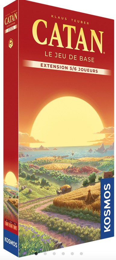 CATAN: Extension du jeu de base 5-6 joueurs - refresh 2025