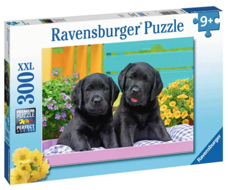 Ravensburger Puzzle 300 p XXL - Labradors noirs
