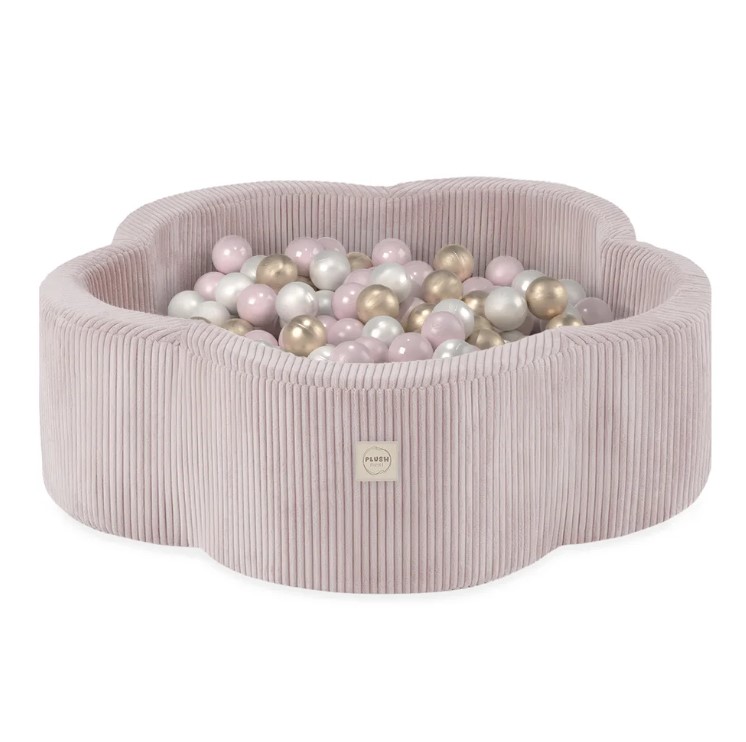 Piscine sèche 95x30 + 300 balles rose