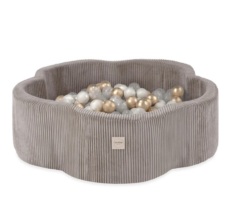 Piscine sèche 95x30 + 300 balles beige