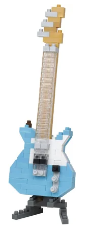 Nanoblock - Guitare electrique Pastel