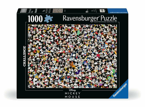 Ravensburger Puzzle 1000 p - Mickey Mouse (Challenge Puzzle)