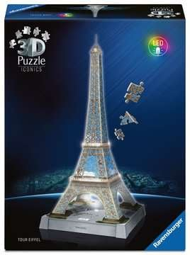 Puzzle 3D batiments Tour Eiffel illuminee - 216 pieces
