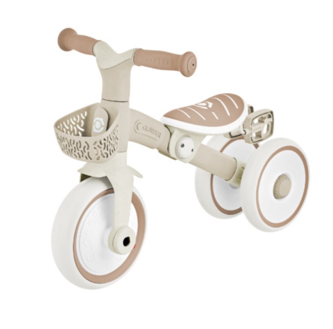 Tricycle 2 en 1 Eco-Logic Beige/Taupe