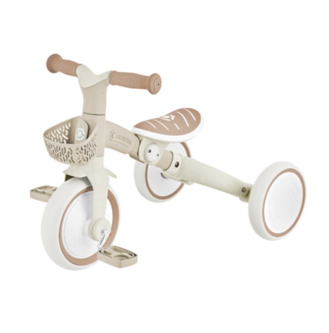Tricycle 3 en 1 Eco-Logic Beige/Taupe