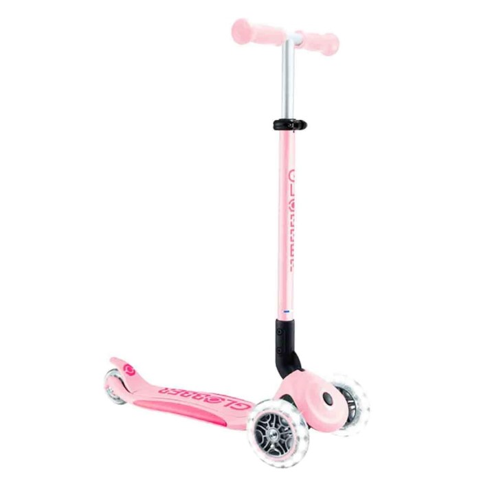 Trottinette PRIMO FOLDABLE LIGHTS PLUS V2 Rose/Corail