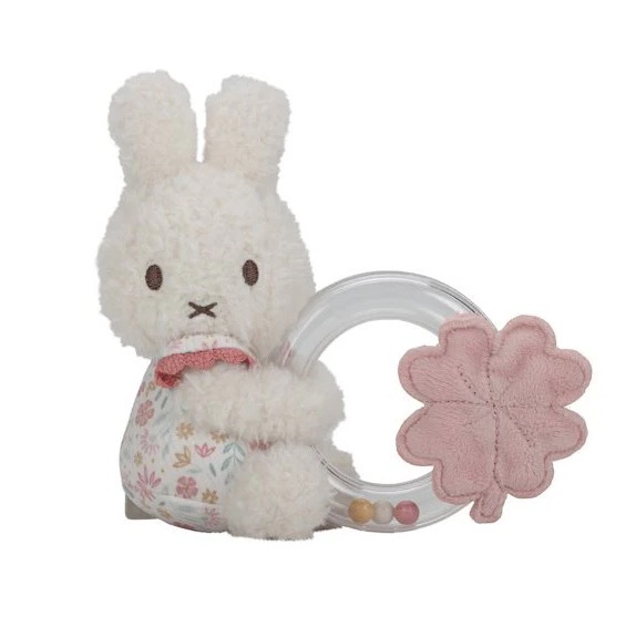 Anneau hochet Miffy - Lucky blossom