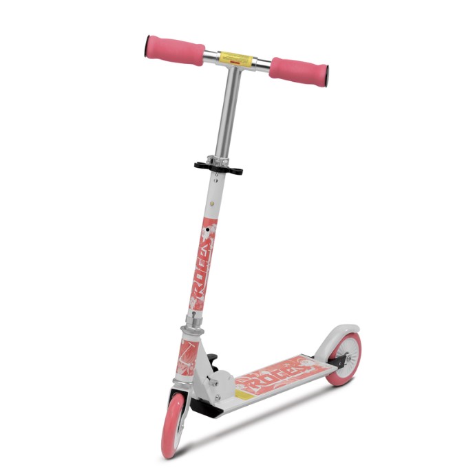 Trottinette alu Roces 125mm rose