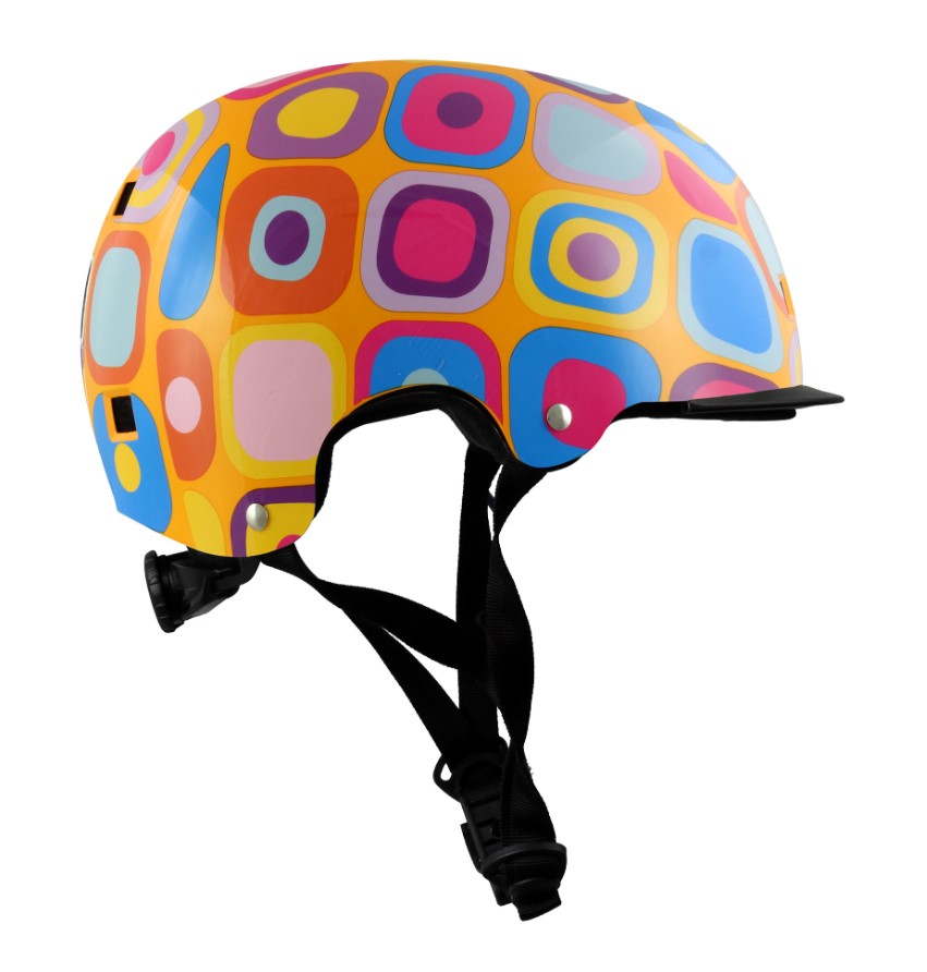 Casque vélo ply by Roces pop+ kandinsky 48-54cm