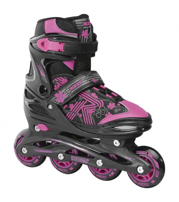 Roller JR Roces Jokey 3.0 noir-rose T34-37