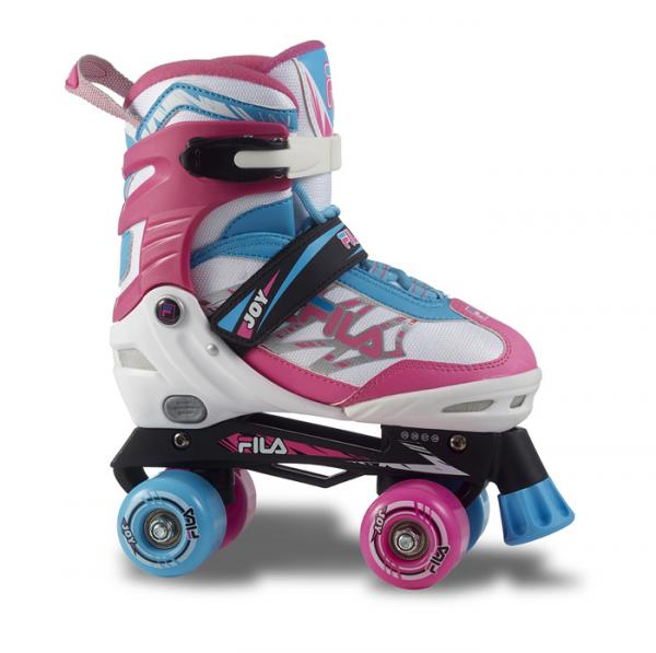 Quad Fila joy g blanc/rose/bleu T39-42