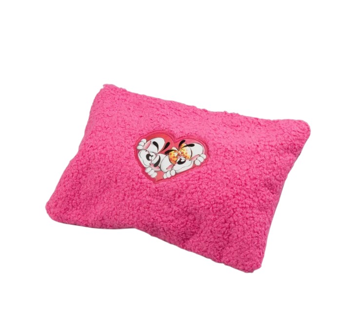 Pochette peluche Rose Diddl