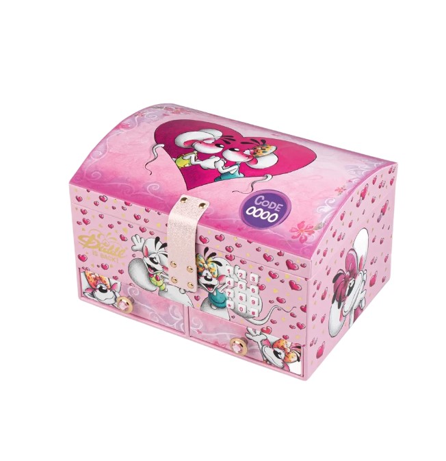 Coffret à bijoux digicode Diddl