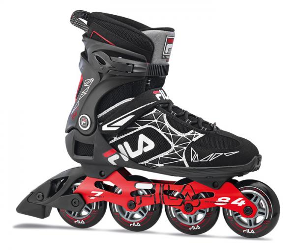 Roller Fila legacy pro 84 noir/rouge T42