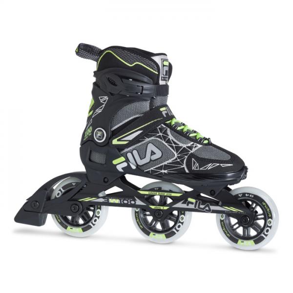 Roller Fila legacy pro 100 w noir/gris/vert T40,5