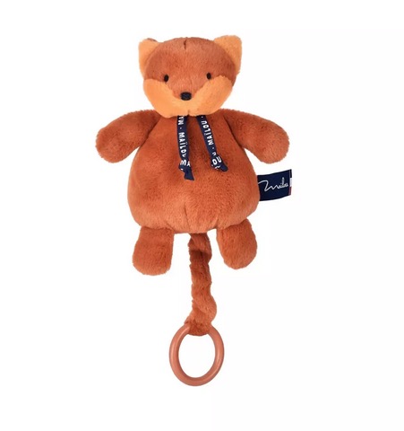 Renard dorlotin - Boite a musique - Fauve