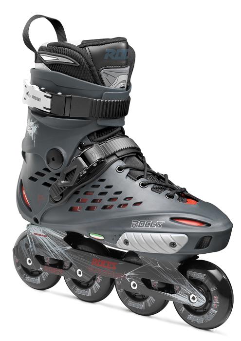 Roller Freestyle Roces X35 anthracite/rouge T46