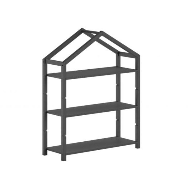 Bibliothèque DALLAS anthracite - Design chic