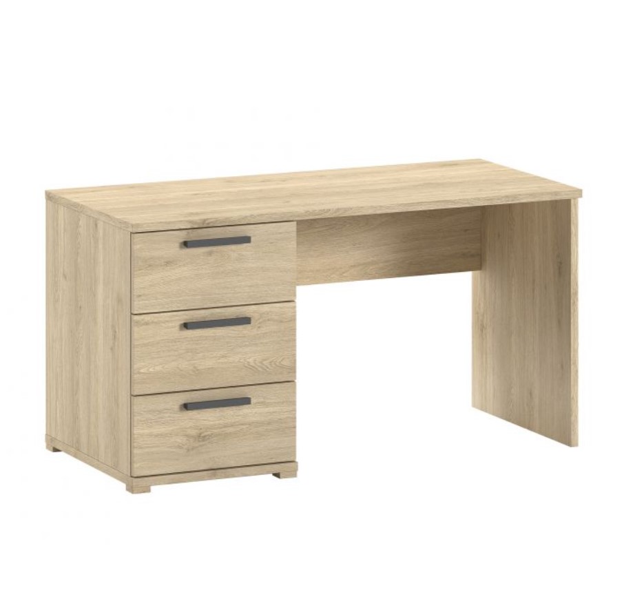 Bureau SAM - 3 tiroirs, espace de travail