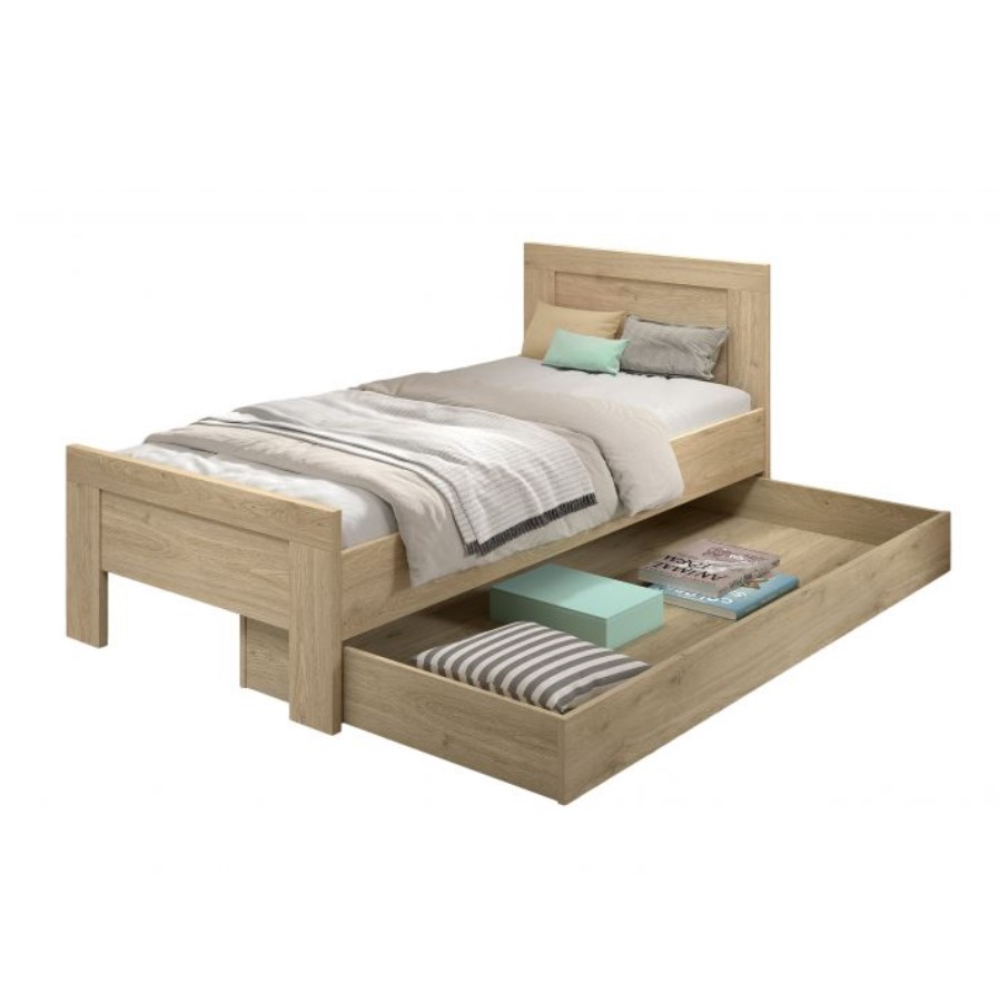 Ensemble SAM - Lit + lit gigogne 2 en 1